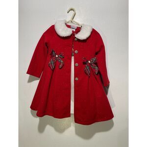 Blueberi Boulevard  girls Christmas dress cover up jacket holidays glam kids 5